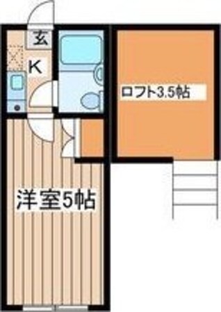 アスコット西国立の物件間取画像